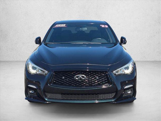 Used 2023 INFINITI Q50 Red Sport 400 w/ Black Opal Edition RWD image 2