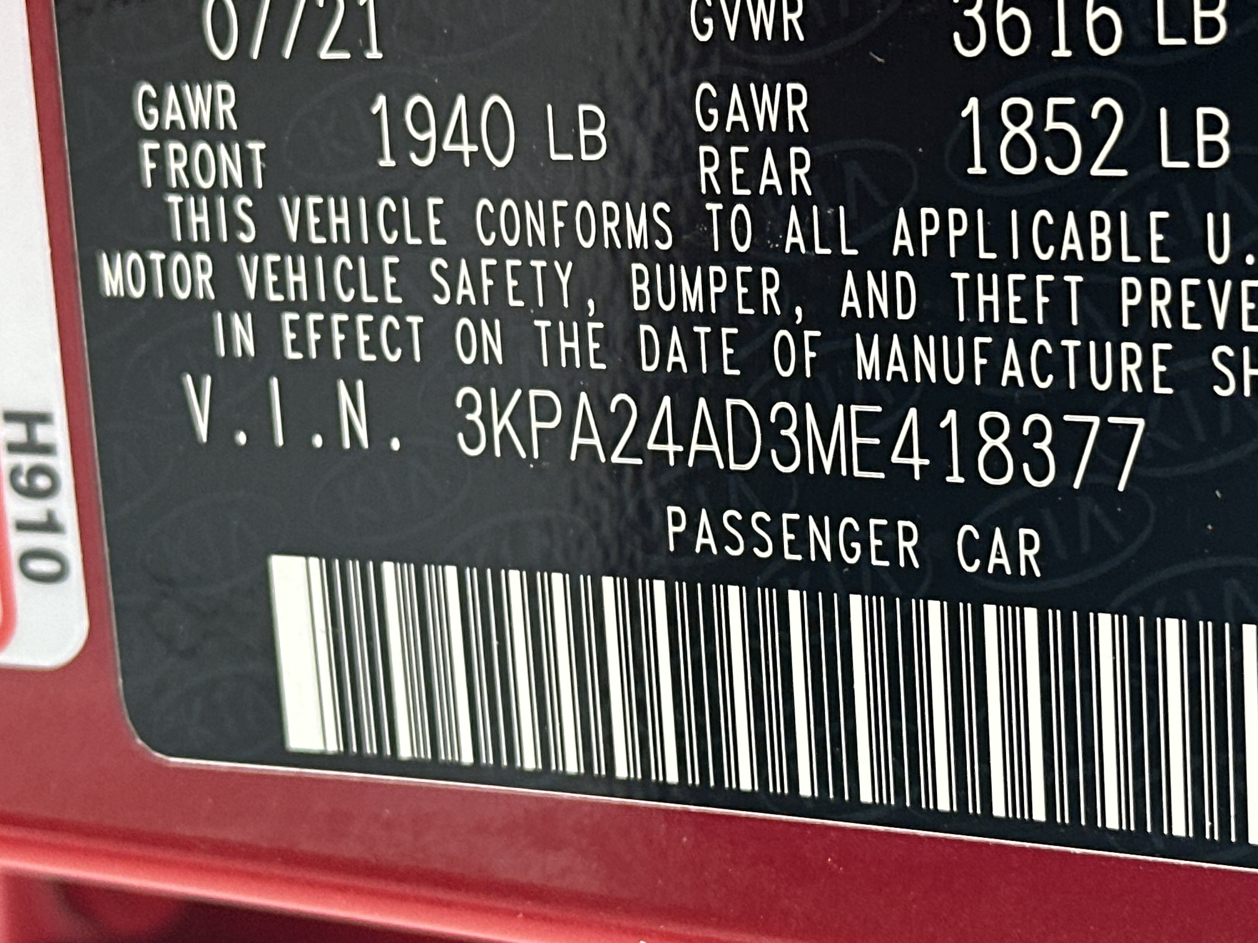 Used 2021 Kia Rio S image 32