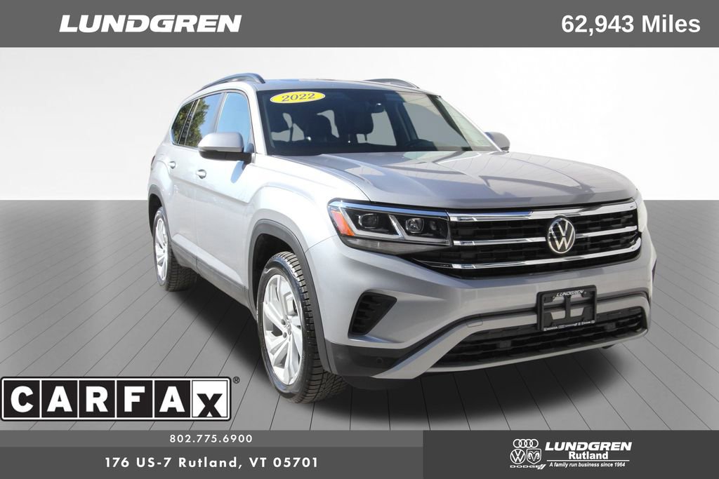 Used 2022 Volkswagen Atlas SE