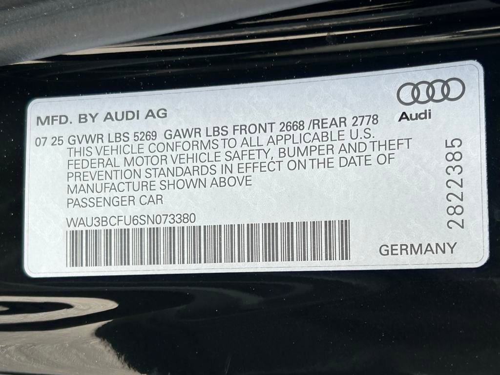 New 2025 Audi A5 2.0T Prestige image 71