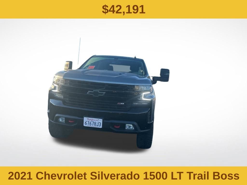 Used 2021 Chevrolet Silverado 1500 LT Trail Boss w/ Bed Protection Package image 2