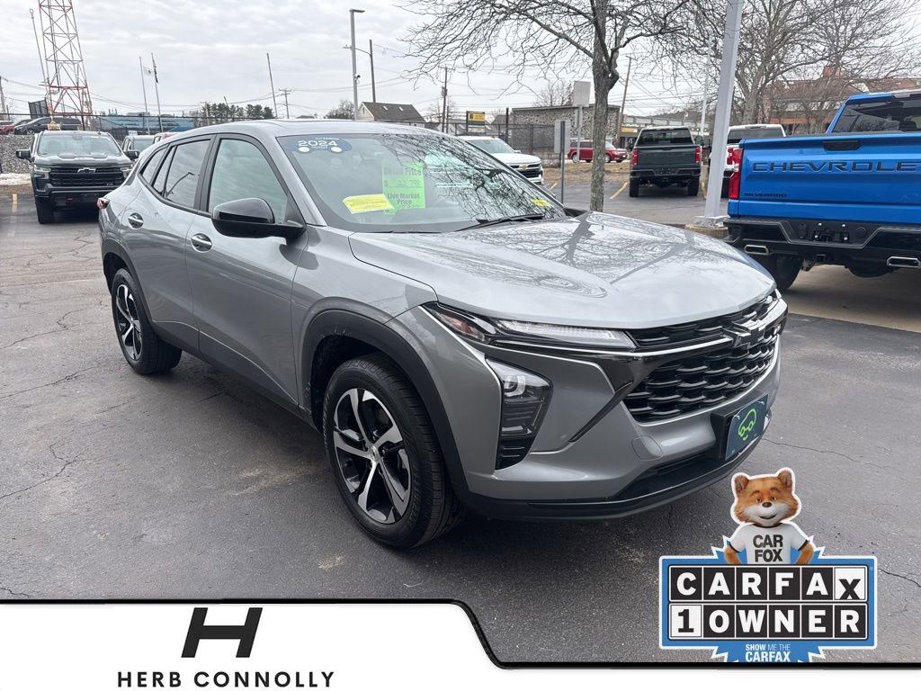 Certified 2024 Chevrolet Trax RS w/ Sunroof Package