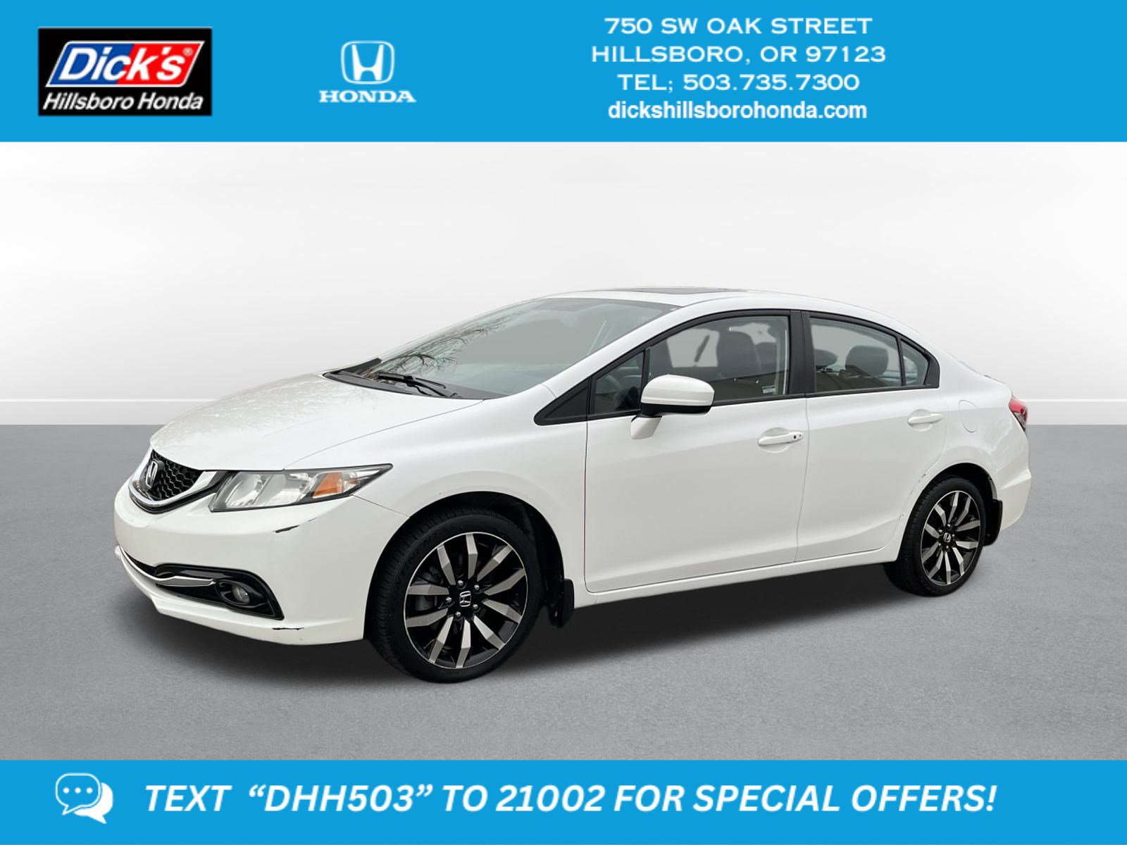 Used 2015 Honda Civic EX-L
