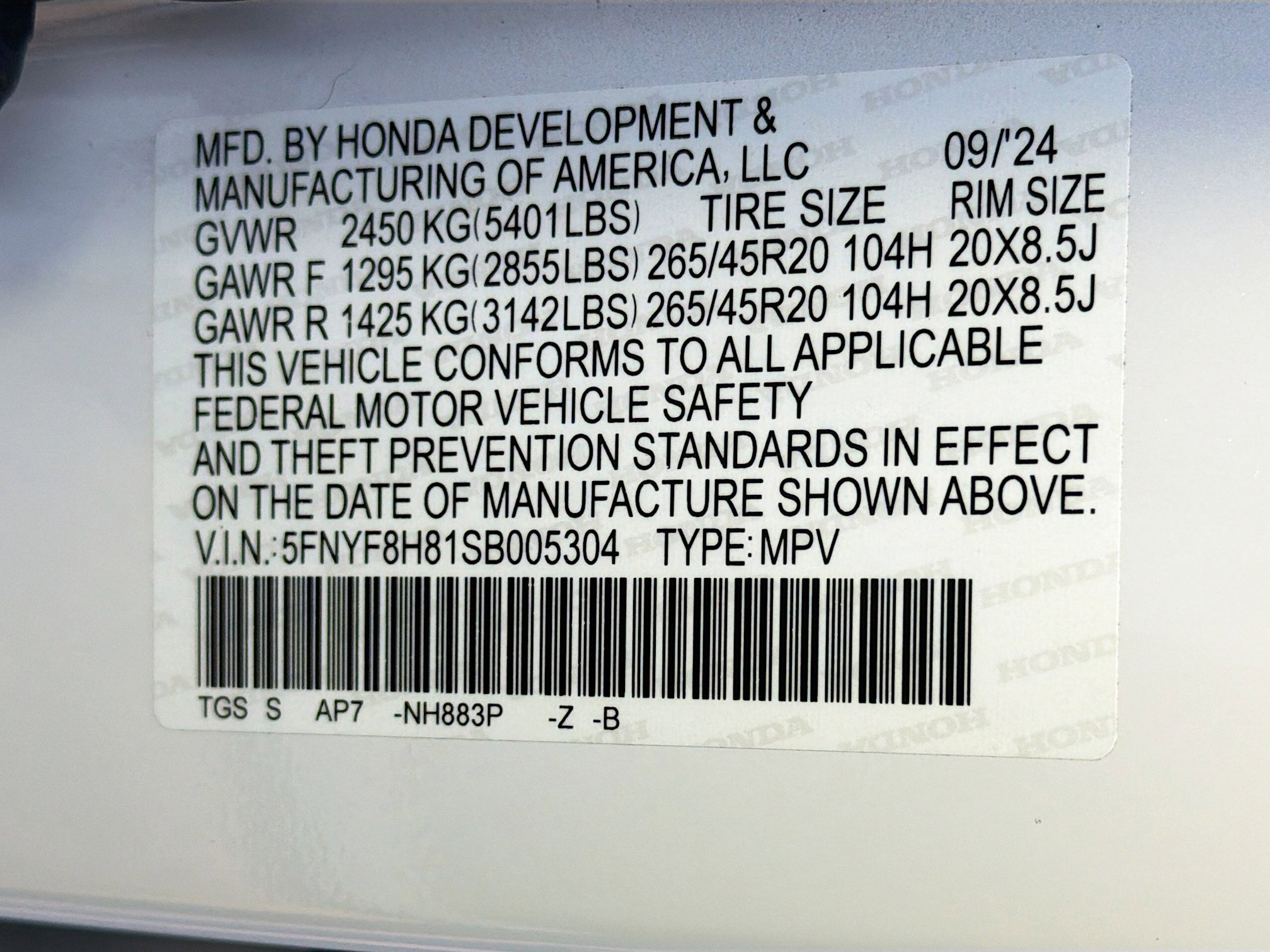 Used 2025 Honda Passport Black Edition image 43