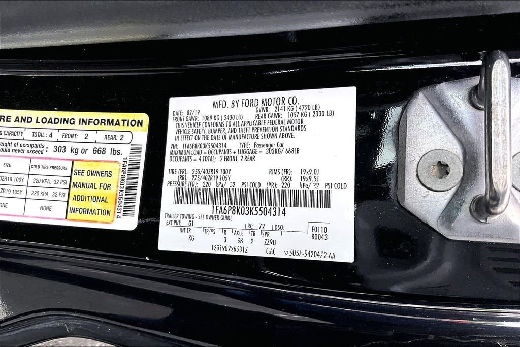Used 2019 Ford Mustang Bullitt w/ Bullitt Electronics Package RWD image 34