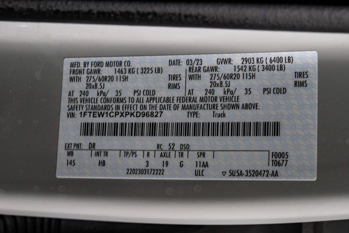 Used 2023 Ford F150 Lariat RWD image 58