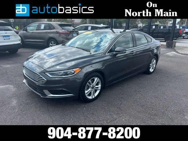 Used 2018 Ford Fusion SE w/ Fusion SE Technology Package FWD image 1