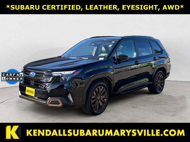 Certified 2025 Subaru Forester Sport w/ Popular Package #1 image 1