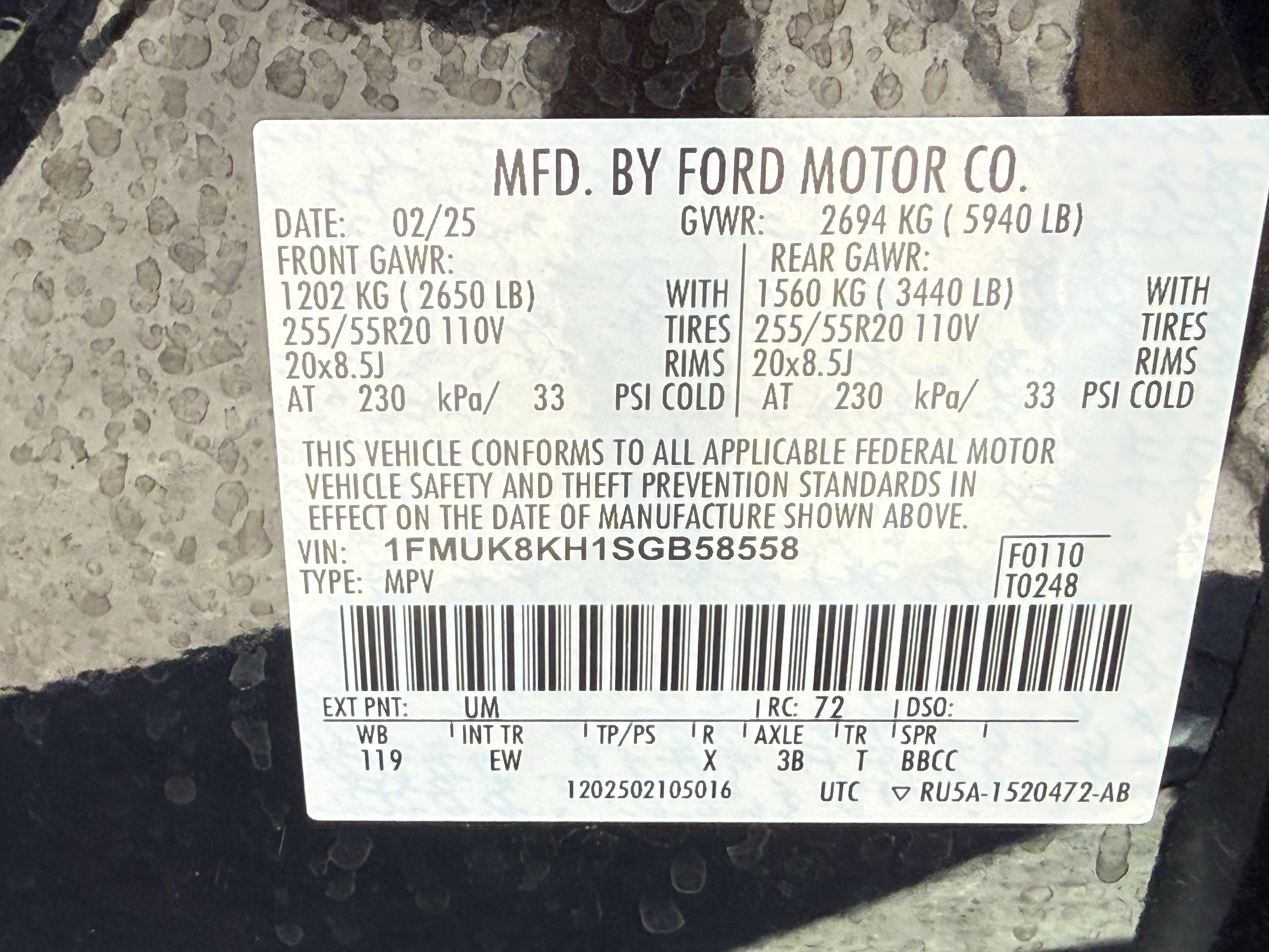 Used 2025 Ford Explorer ST-Line image 37