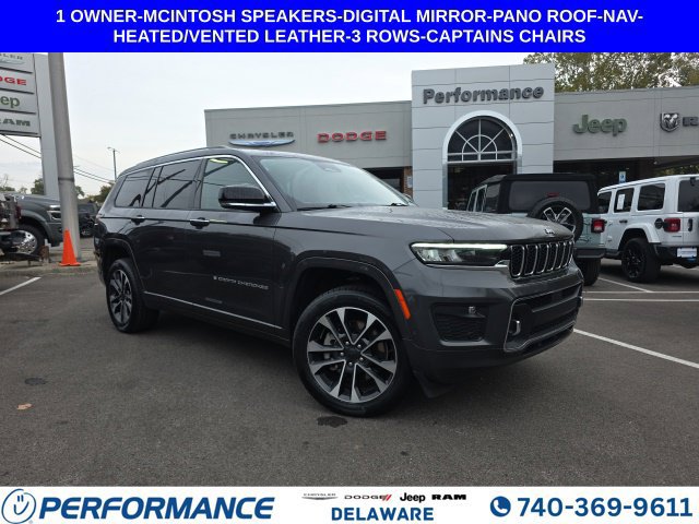 Used 2022 Jeep Grand Cherokee L Overland w/ Luxury Tech Group IV