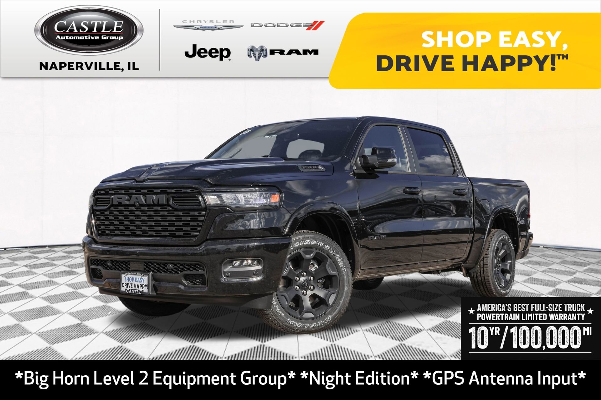 New 2026 RAM 1500 4x4 Crew Cab