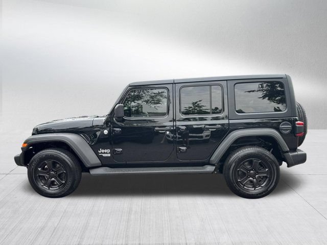 Certified 2021 Jeep Wrangler Unlimited Sport AWD/4WD image 9