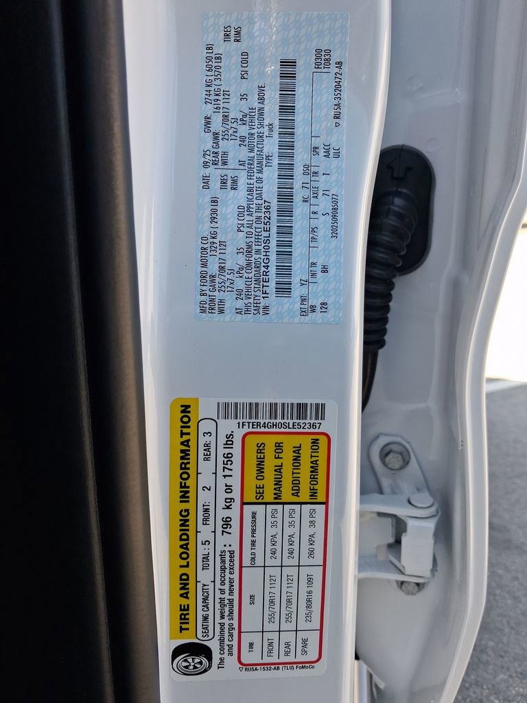 Used 2025 Ford Ranger XLT w/ Equipment Group 301A High image 29