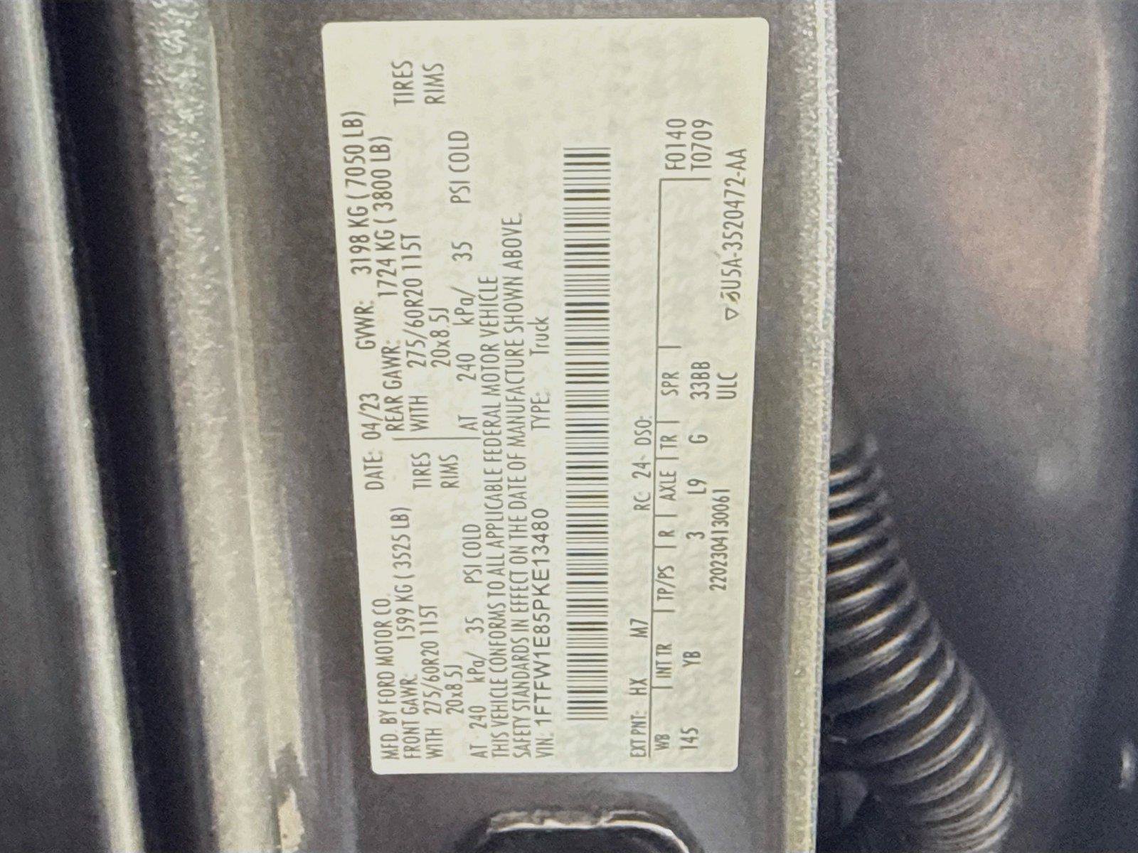 Used 2023 Ford F150 XLT w/ Equipment Group 302A High AWD/4WD image 15