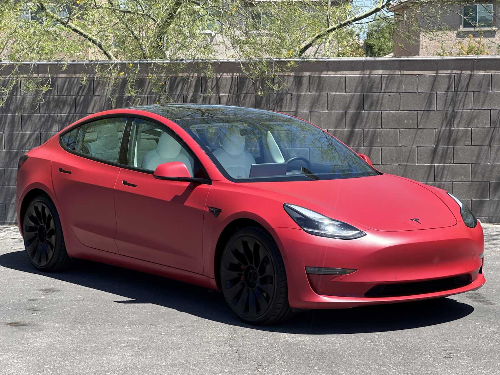 Used 2022 Tesla Model 3 Performance AWD/4WD image 2