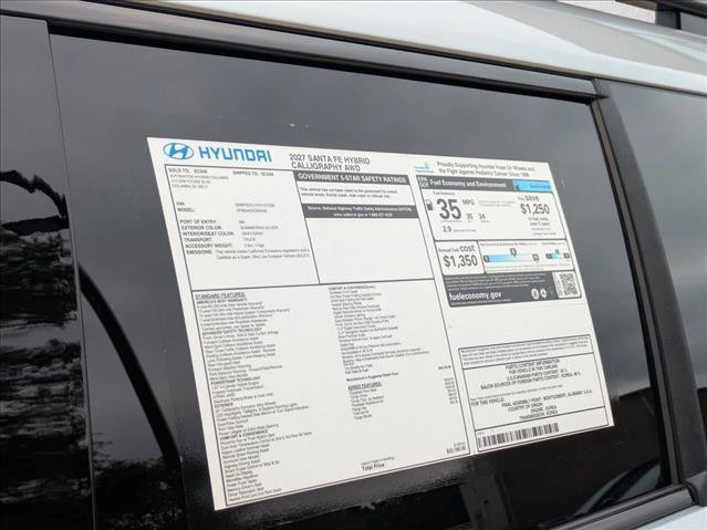 New 2027 Hyundai Santa Fe Calligraphy AWD/4WD image 22