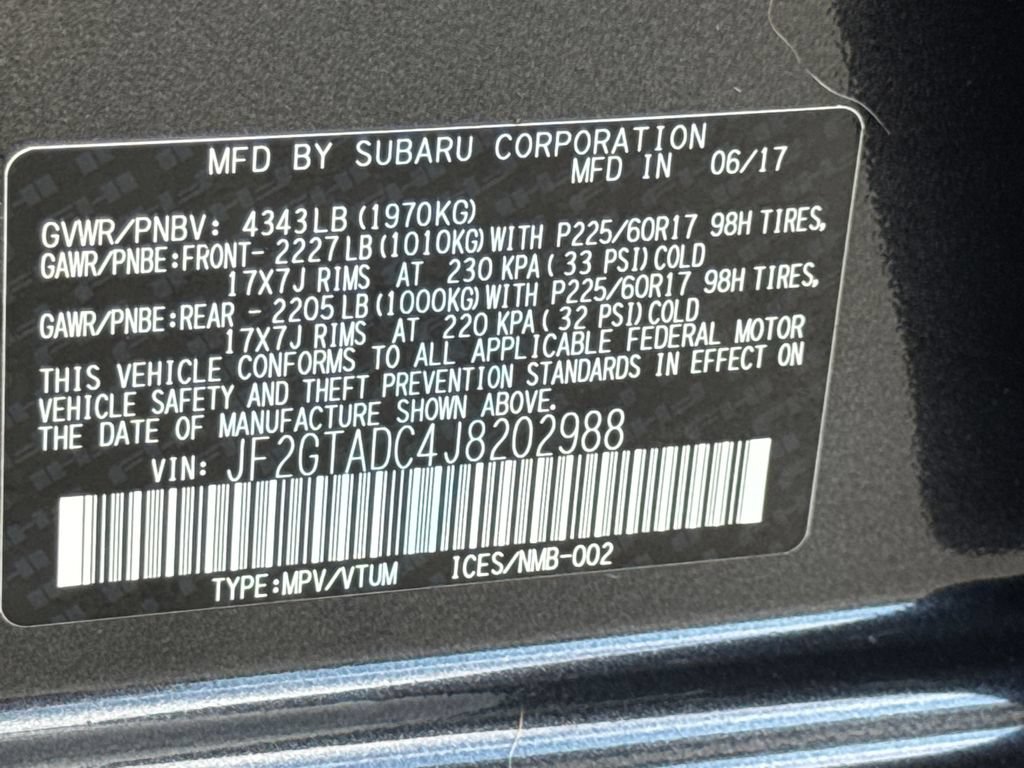 Used 2018 Subaru Crosstrek 2.0i Premium w/ Eyesight System AWD/4WD image 27