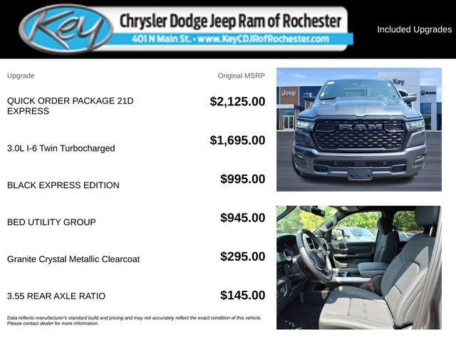 New 2026 RAM 1500 Express AWD/4WD image 3