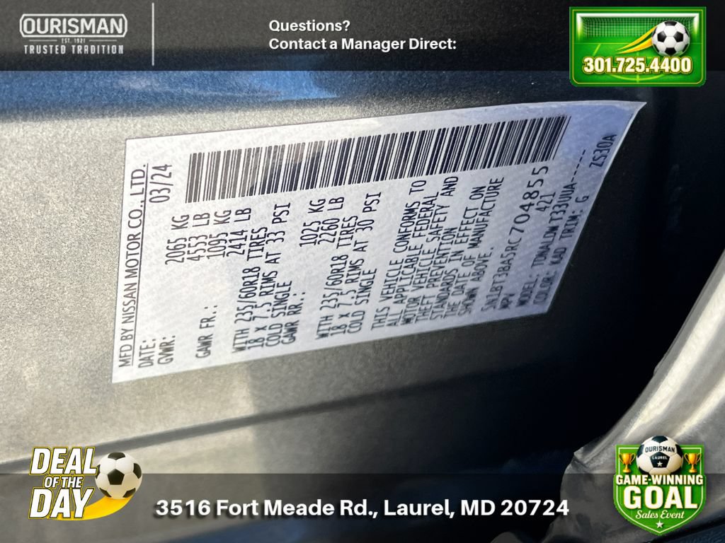 Used 2024 Nissan Rogue SV FWD image 31