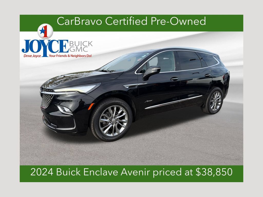 Certified 2024 Buick Enclave Avenir w/ Trailering Package, 5000 lbs. AWD/4WD image 1