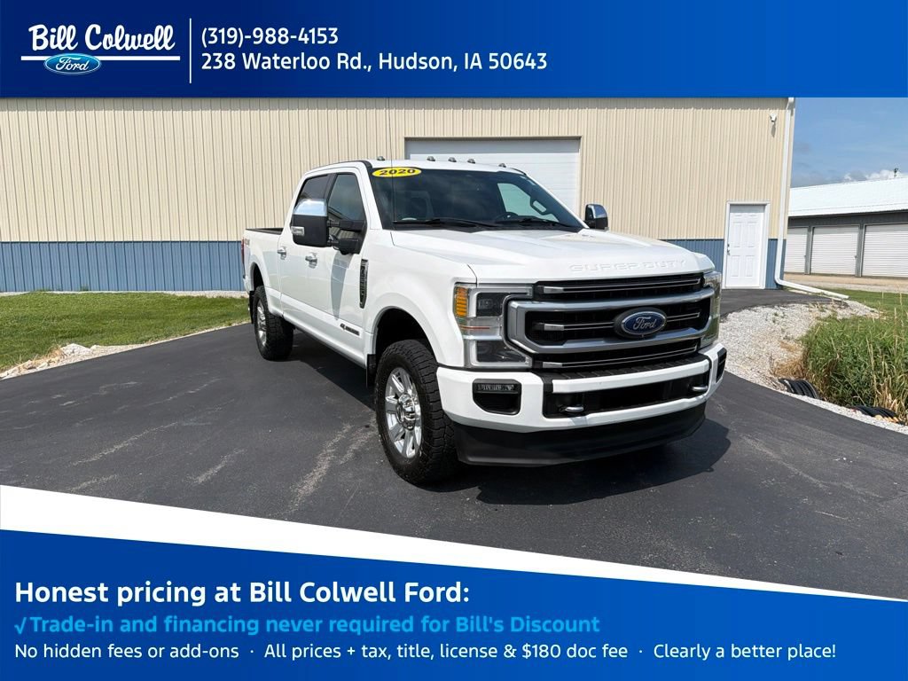 Used 2020 Ford F250 Platinum AWD/4WD image 1