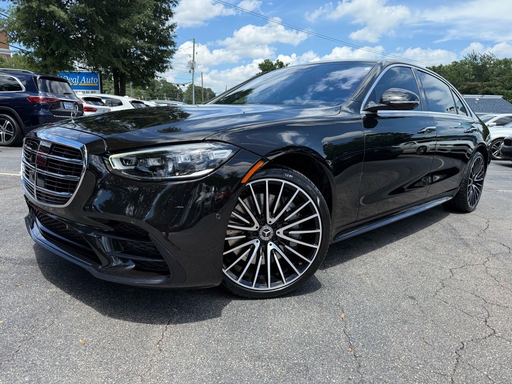 Used 2021 Mercedes-Benz S 580 4MATIC Sedan w/ AMG Line image 1