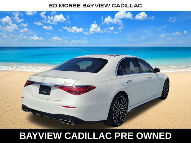 Used 2021 Mercedes-Benz S 580 4MATIC Sedan w/ AMG Line image 4