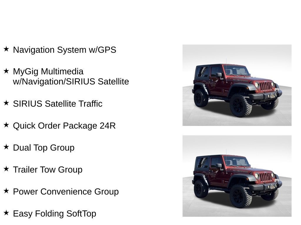 Used 2008 Jeep Wrangler Rubicon w/ Dual Top Group AWD/4WD image 30