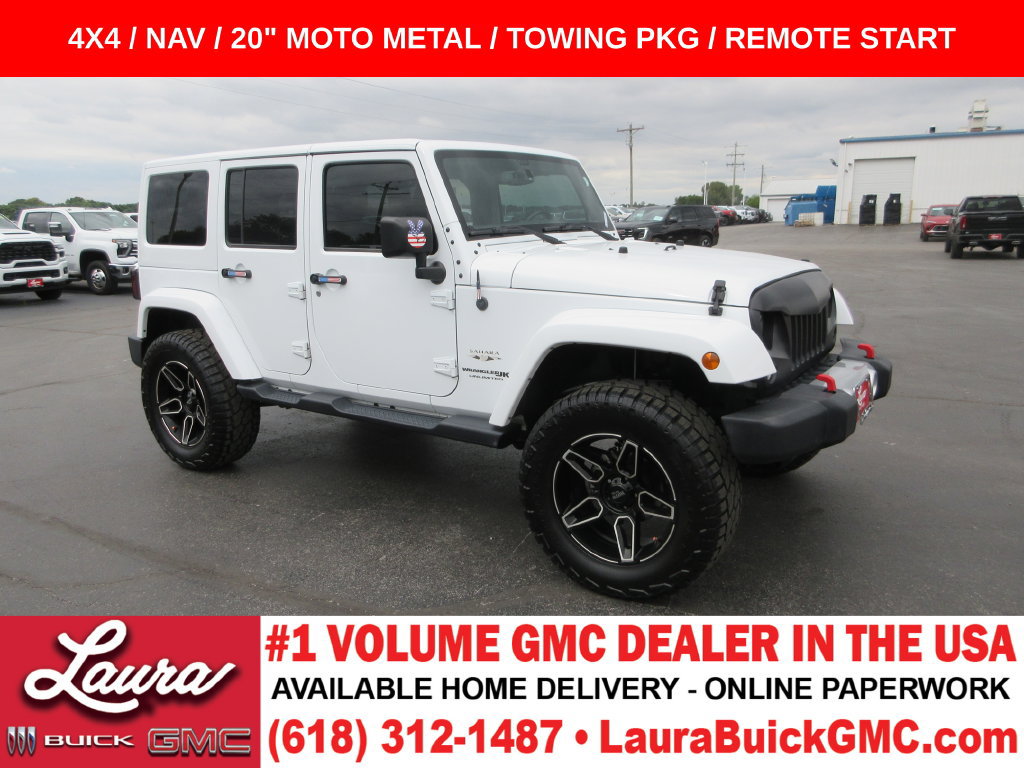 Used 2018 Jeep Wrangler Unlimited Sahara AWD/4WD image 1