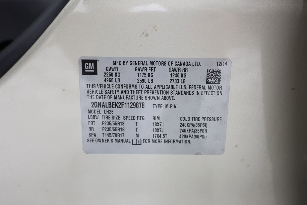 Used 2015 Chevrolet Equinox LT image 35