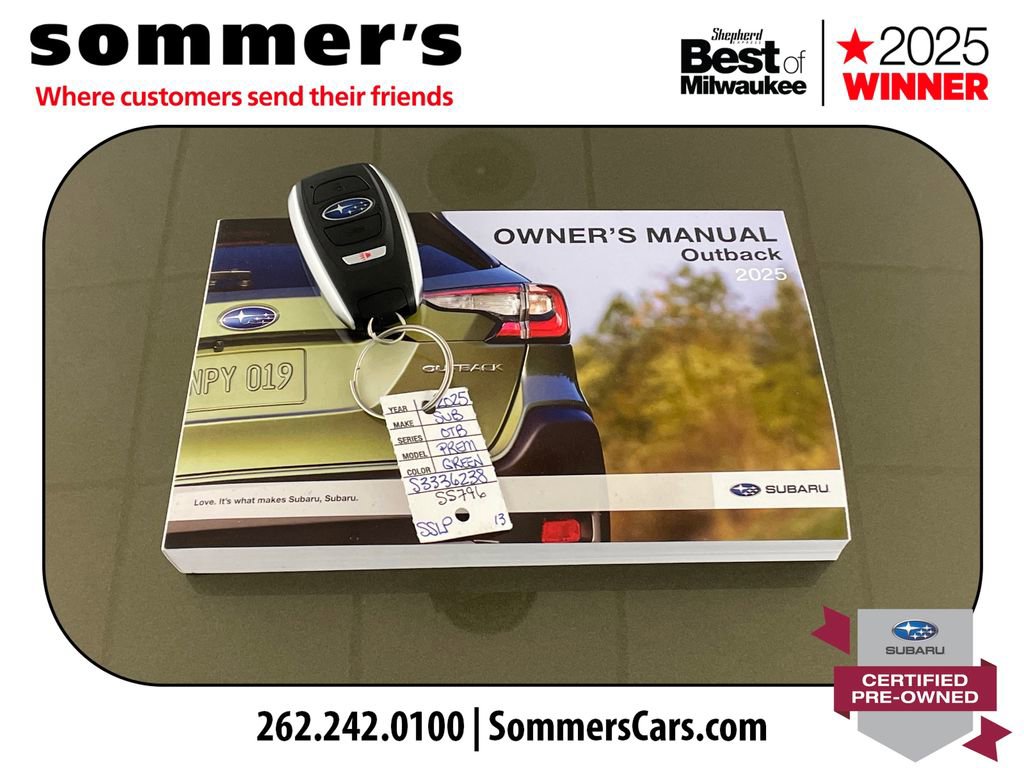 Certified 2025 Subaru Outback Premium image 25