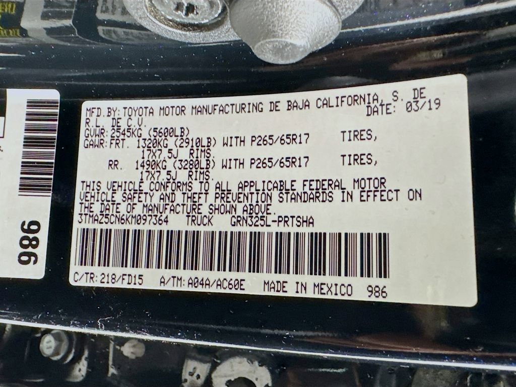 Used 2019 Toyota Tacoma SR5 RWD image 33