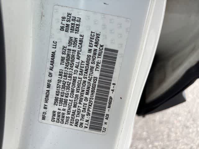 Used 2017 Honda Ridgeline RTL image 21