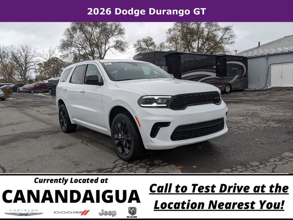 New 2026 Dodge Durango GT