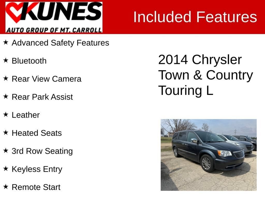 Used 2014 Chrysler Town & Country Touring-L w/ Driver Convenience Group FWD image 3