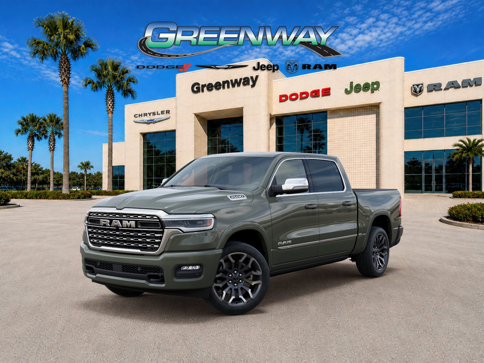New 2026 RAM 1500 Limited w/ Body Color Bumper Group