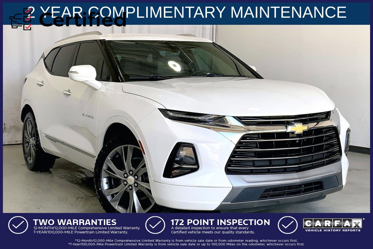 Used 2021 Chevrolet Blazer Premier w/ Driver Confidence II Package
