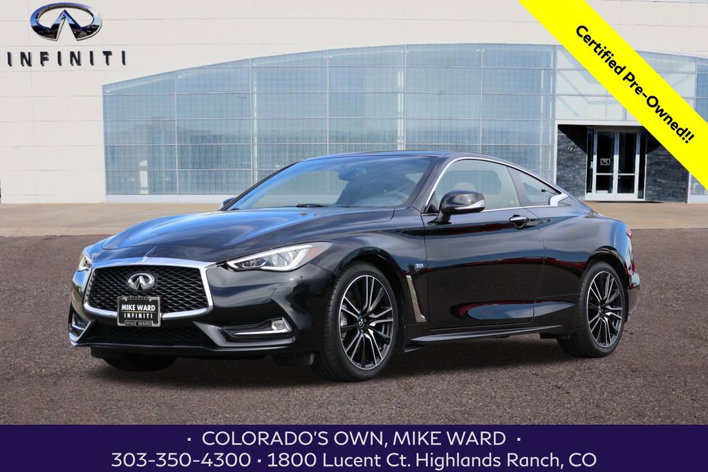 Certified 2018 INFINITI Q60 3.0t Sport w/ Sensory Package 3.0T Sport