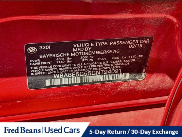 Used 2016 BMW 320i xDrive Sedan AWD/4WD image 32