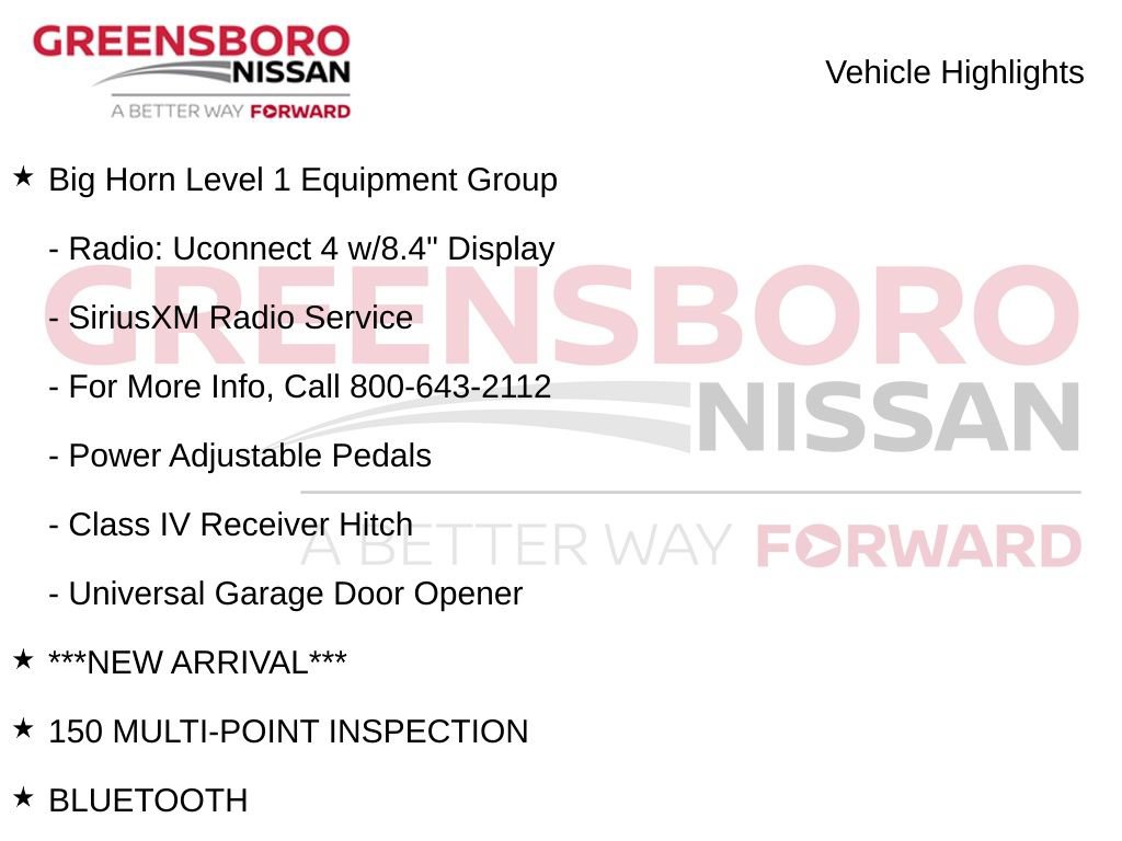 Used 2021 RAM 1500 Big Horn RWD image 11