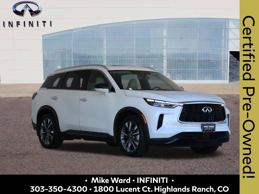 Certified 2023 INFINITI QX60 Luxe w/ Cargo Package AWD/4WD image 8