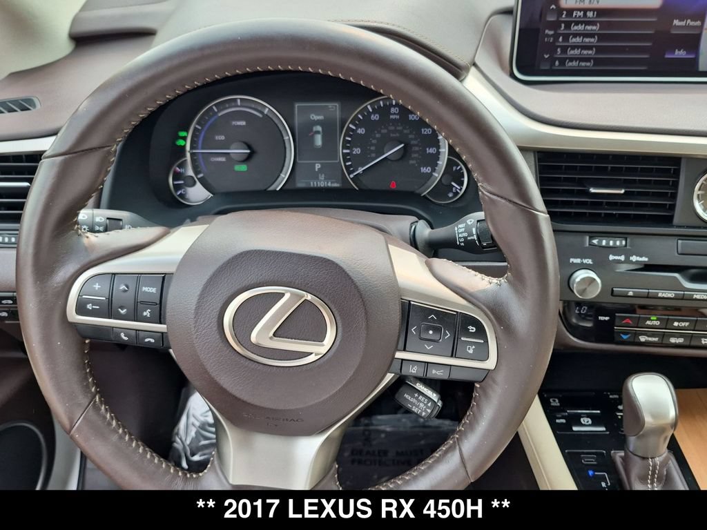 Used 2017 Lexus RX 450h AWD image 21