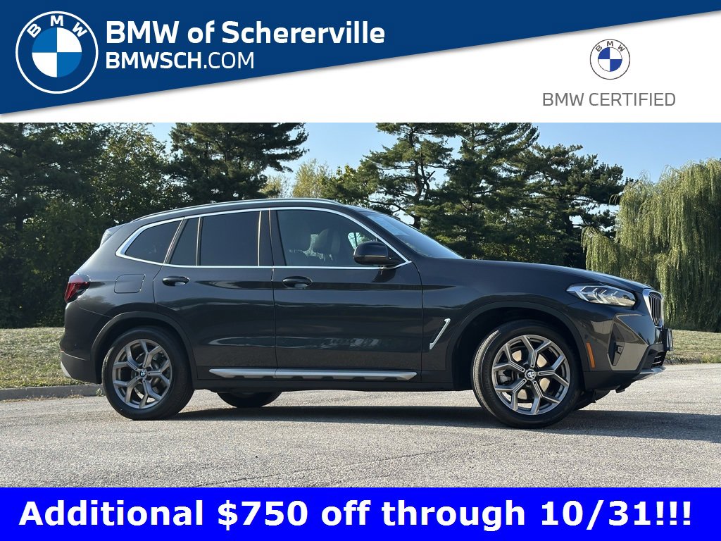 Certified 2023 BMW X3 xDrive30i w/ Premium Package