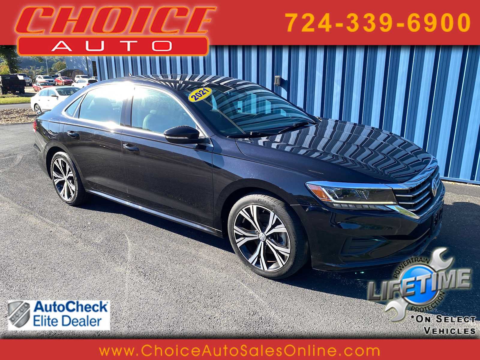 Used 2021 Volkswagen Passat 2.0T SE FWD image 1