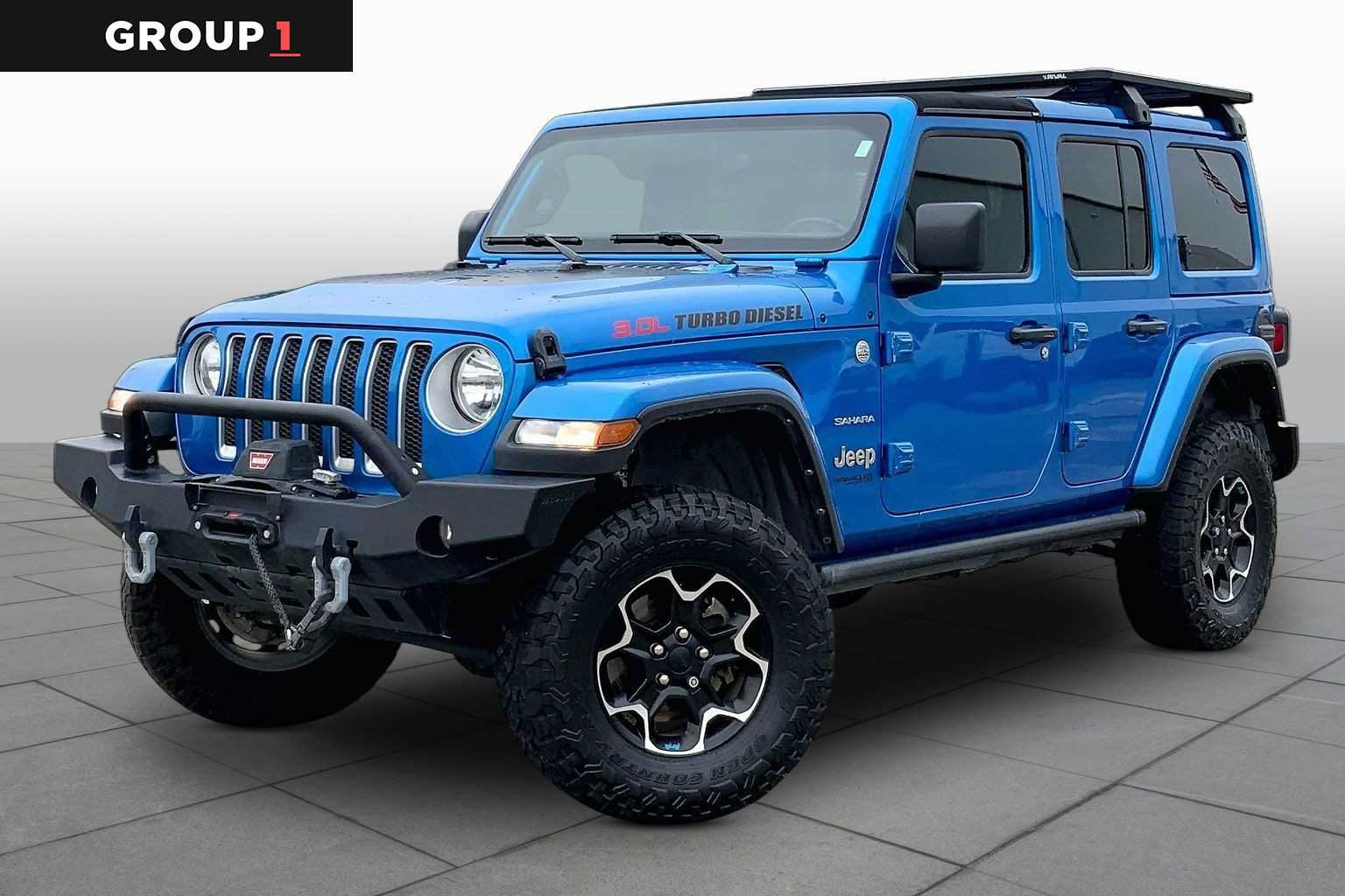Used 2022 Jeep Wrangler Unlimited Sahara AWD/4WD image 1