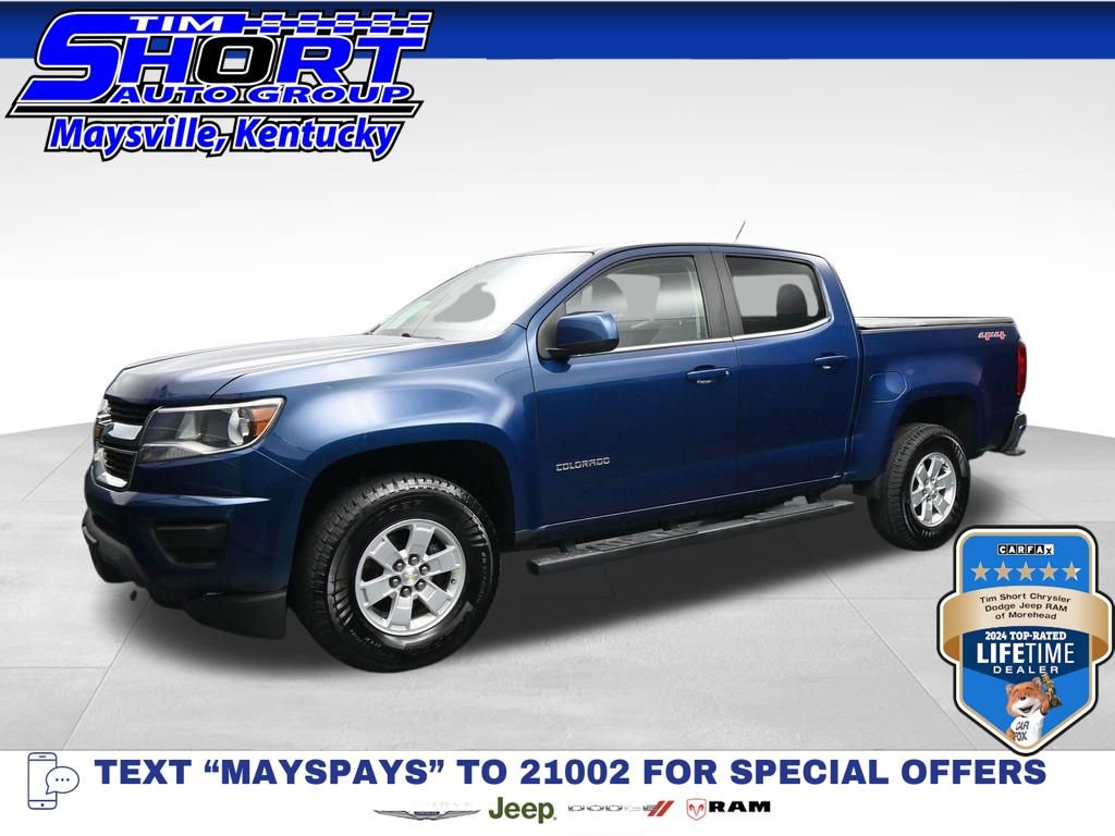 Used 2019 Chevrolet Colorado W/T w/ WT Convenience Package AWD/4WD image 1
