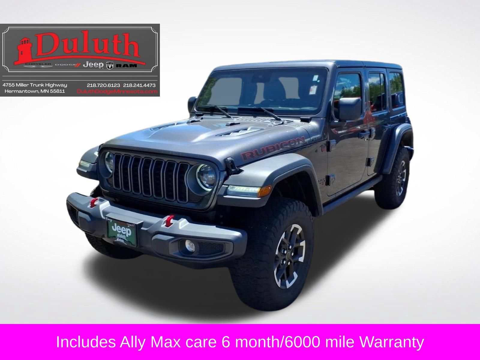 Used 2025 Jeep Wrangler Unlimited Rubicon AWD/4WD image 1