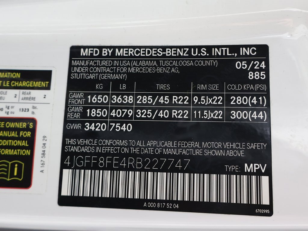 Used 2024 Mercedes-Benz GLS 580 4MATIC w/ Warmth & Comfort Package image 68