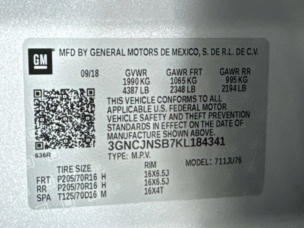 Used 2019 Chevrolet Trax LS w/ LPO, Protection Package AWD/4WD image 28