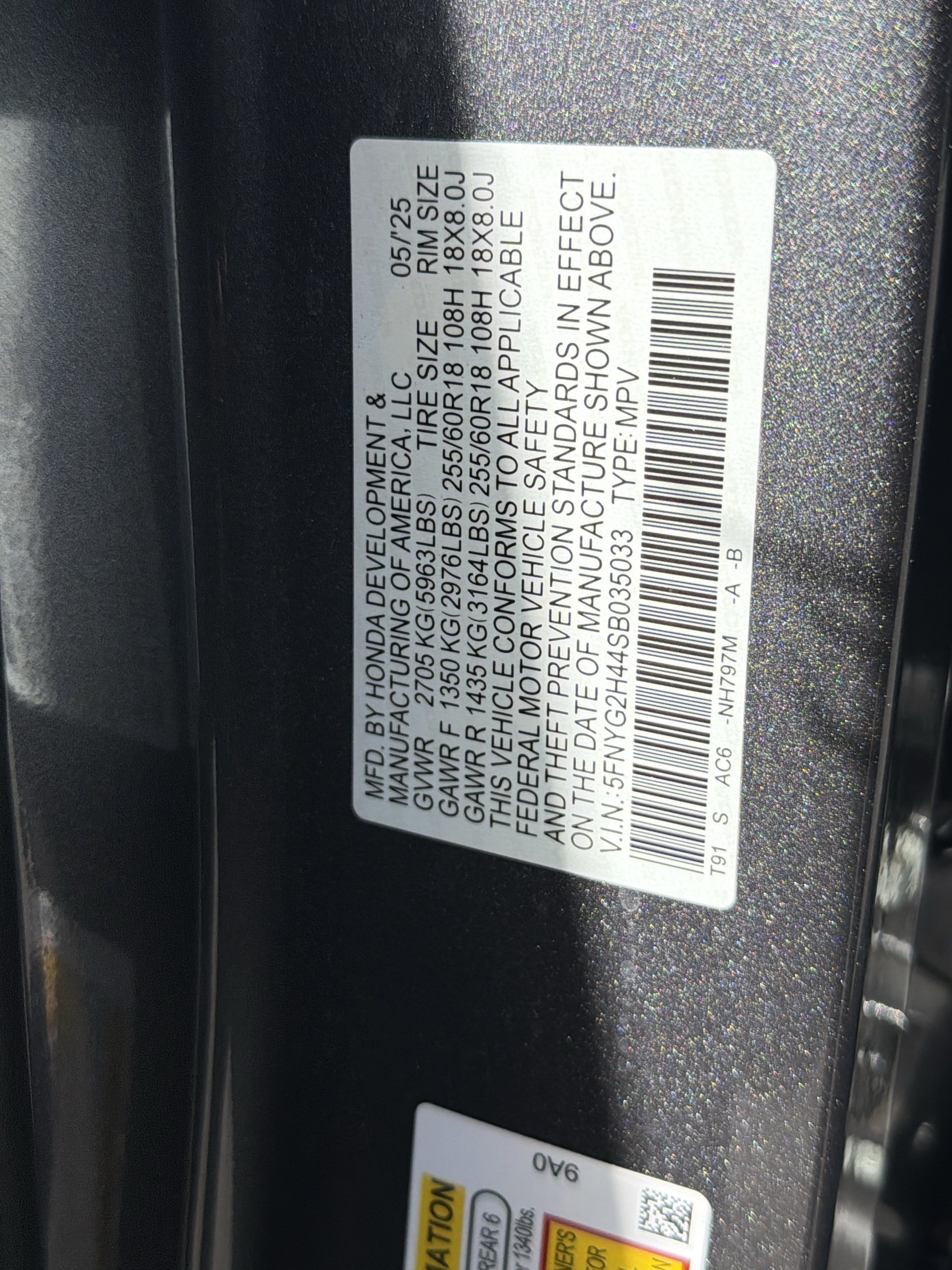 Used 2025 Honda Pilot EX-L image 32